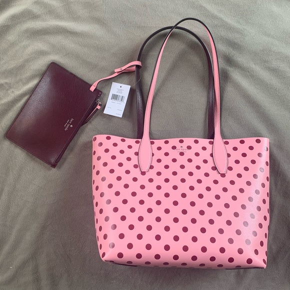 Kate Spade Reversible Tote Love Birds - Picture 4 of 4